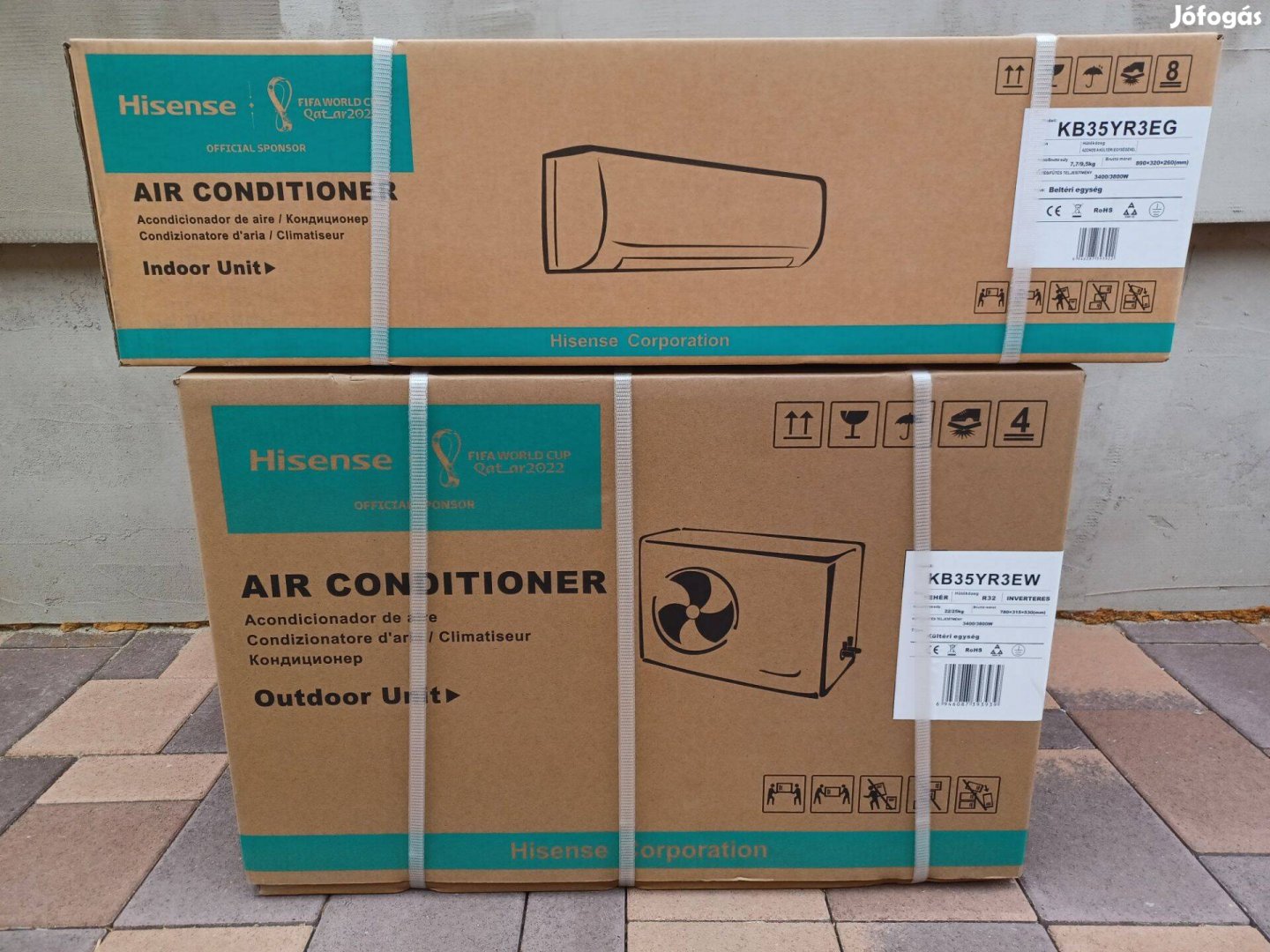 Új Hisense inverteres klíma 5 év garanciával és Wi-Fi vezérléssel.